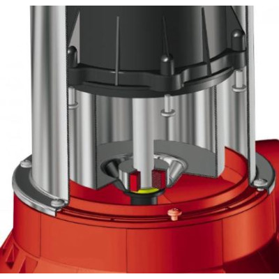 Насос дренажний Einhell GC-DP 1020 N, 1000Вт, 18000л/год, вис. 9 м, глиб. 5м, нержавіюча сталь, 7.2кг