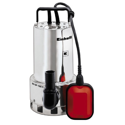 Насос дренажний Einhell GC-DP 1020 N, 1000Вт, 18000л/год, вис. 9 м, глиб. 5м, нержавіюча сталь, 7.2кг