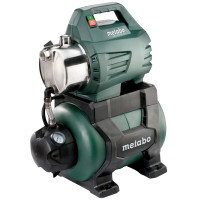 Насосная станция Metabo HWW 4500/25 Inox, 1300 Вт, 4.5 куб/час, высота подачи 48м, всасывание до 8м, ресивер 24л, 17.1кг