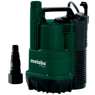 Насос погружний для чистої води Metabo TP 7500 SI, 300Вт, 7500л/г, висота 6.5м, глибина 5м, 0.65бар, 4.2кг
