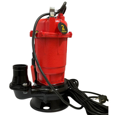 Насос фекальний Optima WQD 8-12 8000л•год, висота 12м, глибина 5м, кабель 12м, 0.9кВт, 13.7кг
