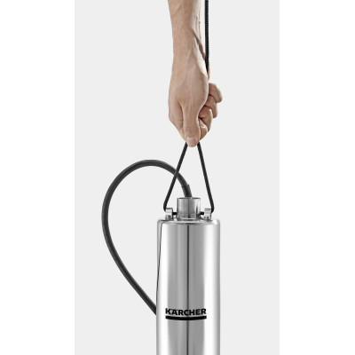 Насос свердловинний Karcher ВР 4 Deep Well, 700Вт, 4600 л/г, 43 м, 4.3 бар, 12 м, 105 мм, 35 °C, G1, 7.14 кг