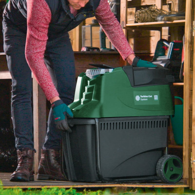 Измельчитель садовый Bosch AXT 25 2500Вт 40об/мин 45мм 53 л. 30.5кг режущая система Turbine-Cut низкошумная