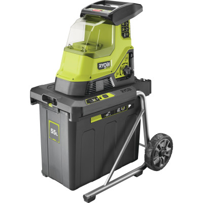 Измельчитель садовый аккумуляторный Max Power Ryobi RY36SHX40-0 36В 40мм 55л низкошумный фреза 18кг без АКБ и ЗП