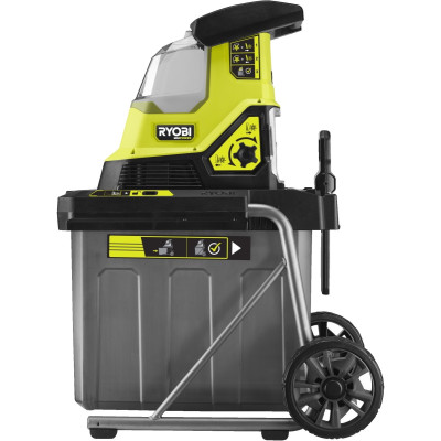 Измельчитель садовый аккумуляторный Max Power Ryobi RY36SHX40-0 36В 40мм 55л низкошумный фреза 18кг без АКБ и ЗП