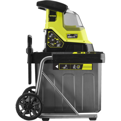 Измельчитель садовый аккумуляторный Max Power Ryobi RY36SHX40-0 36В 40мм 55л низкошумный фреза 18кг без АКБ и ЗП