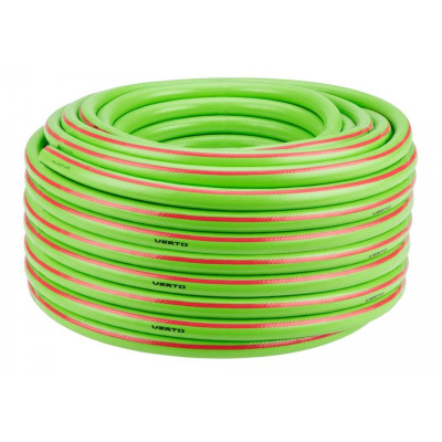 Шланг садовий Verto Professional, 1/2", 50м, 3 шари, до 25бар, -10…+45°C