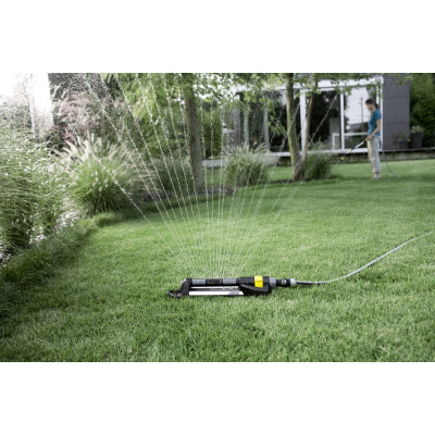 Ороситель дождевой Karcher, OS 5.320 SV, для прямоугольных участков, регулировка расхода воды и ширины полива.