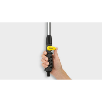 Ороситель ручной Karcher "Plus", Штанга для полива, душ садовый, 6 режимов, поворотное основание