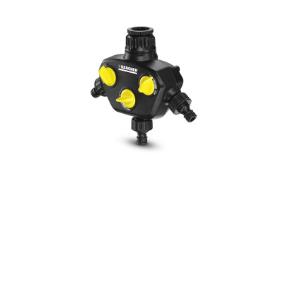 Распределитель для полива Karcher, 3/4", 1", разделитель трехканальный