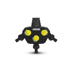 Розподільник для поливу Karcher, 3/4&quot;, 1&quot;, роздільник триканальний