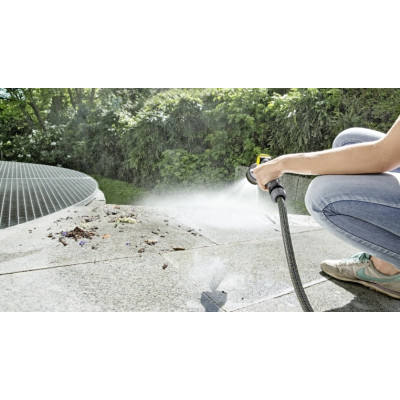 Зрошувач ручний Karcher "Premium", пістолетний, металевий, 4 режими, регулювання напору води