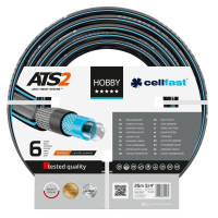 Шланг садовый Cellfast HOBBY ATS 3/4' 25м 6 слоев до 30бар -20…+60°C