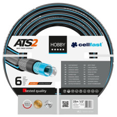 Шланг садовый Cellfast HOBBY ATS 1/2&quot; 25м 6 слоев до 30бар -20…+60°C