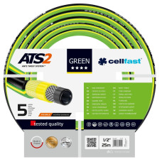 Шланг садовий Cellfast GREEN ATS 1/2&quot; 25м 5 шарів до 30бар -20…+60°C