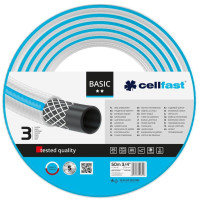 Шланг садовый Cellfast BASIC 3/4' 50м 3 слоя до 25бар -20…+60°C