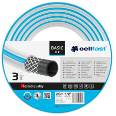 Шланг садовий Cellfast BASIC 1/2&quot; 20м 3 шари до 25бар -20…+60°C