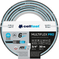 Шланг садовый Cellfast MULTIFLEX PRO 3/4" 30м 6 слоев до 35бар -20…+65°C