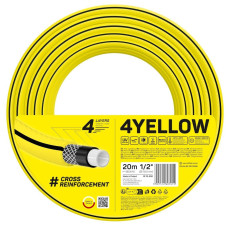 Шланг садовий Cellfast 4YELLOW 1/2&quot; 20м 4 шари до 20бар -10…+50°C