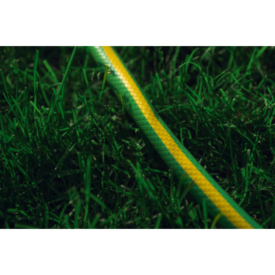 Шланг садовий 2Е AquaFlex Green 1/2" 50м 3 шари 10бар -5+50°C