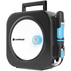 Котушка зі шлангом Cellfast ERGO XS автоматична 10+2м шланга 3/8&quot; комплект конекторів та зрошувач ERGO