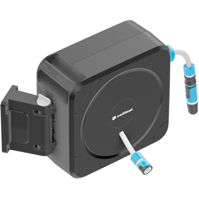 Катушка со шлангом Cellfast ERGO автоматическая 20м+2м шланга 1/2" комплект коннекторов и ороситель ERGO