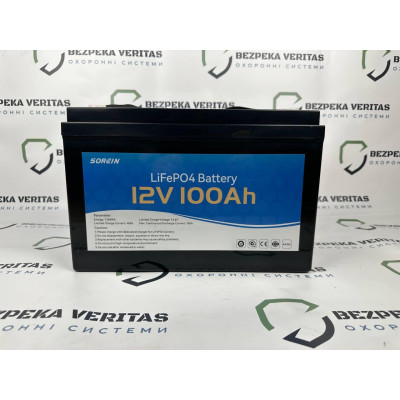 LiFePO4 акумулятор Sorein 12V100AH 12100