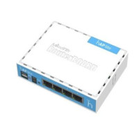 MikroTik hAP lite (RB941-2nD) 2.4GHz Wi-Fi точка доступа с 4-портами Ethernet для домашнего использования