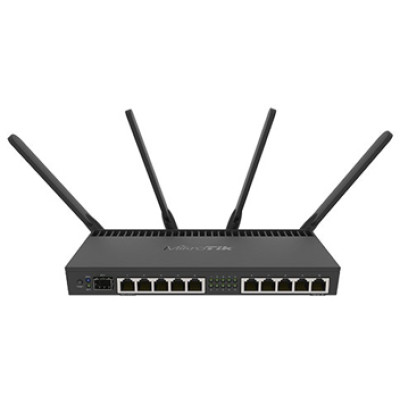 MikroTik RB4011iGS+5HacQ2HnD-IN Двохдіапазонний Wi-Fi роутер із SFP