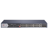 DS-3E0528HP-E 24-портовый неуправляемый Hi-PoE
