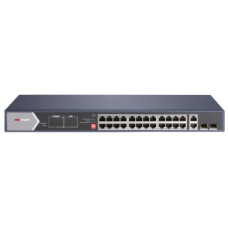 DS-3E0528HP-E 24-портовый неуправляемый Hi-PoE