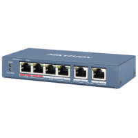 DS-3E0106HP-E 4-портовый неуправляемый POE