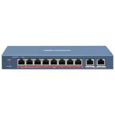 DS-3E0310HP-E 8-портовий некерований POE комутатор Hikvision DS-3E0310HP-E 8-портовий некерований POE комутатор Hikvision