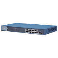 DS-3E0518P-E 16-портовий гігабітний некерований PoE