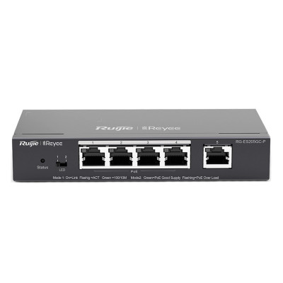 Ruijie RG-ES205GC-P 5-портовий гігабітний інтелектуальний POE комутатор