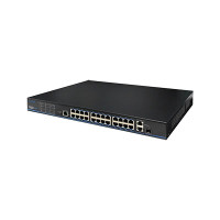 UTP3226TS-PSB 24 порти 10/100 Мбіт/с PoE+ 2 порти Gigabit RJ-45 (1 порт комбінований SFP)