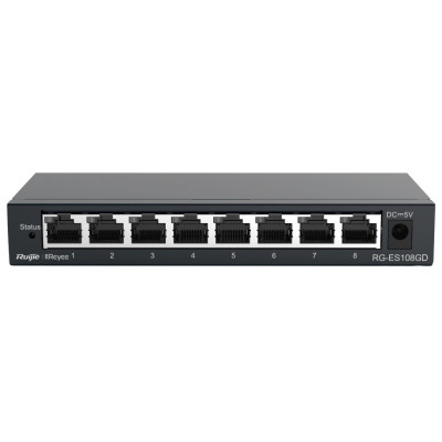 Ruijie Reyee RG-ES108GD 8-портовий гігабітний комутатор
