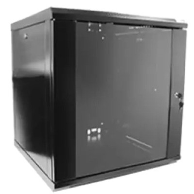 Hypernet WMNC-12U-FLAT- BLACK Шкаф коммутационный настенный 12U 600x450 разборный