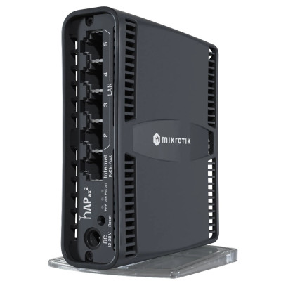 Mikrotik hAP ax² (C52iG-5HaxD2HaxD-TC) Бездротовий WiFi 6 маршрутизатор Mikrotik hAP ax² (C52iG-5HaxD2HaxD-TC) Бездротовий WiFi 6 маршрутизатор