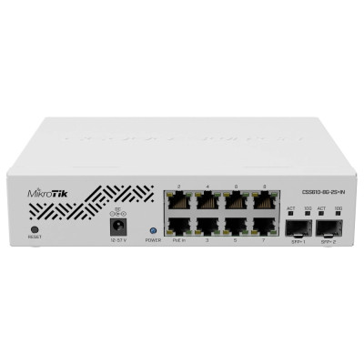 MikroTik CSS610-8G-2S+IN 8-портовый гигабитный управляемый