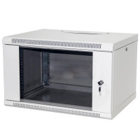 Hypernet WMNC66-6U-FLAT Шкаф коммутационный настенный 6U 600x600 разборный