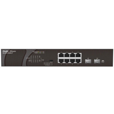 Ruijie Reyee RG-ES110GDS-P 8-портовий некерований PoE