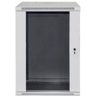 Hypernet WMNC-18U-FLAT Шкаф коммутационный настенный 18U 600x450 разборный