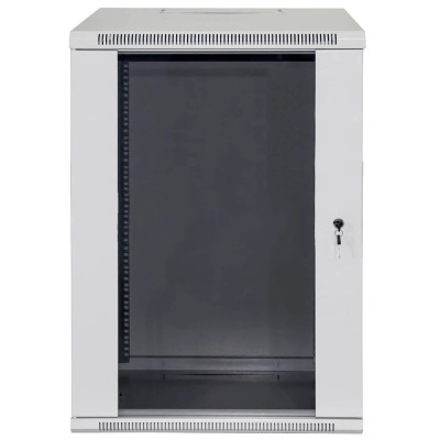 Hypernet WMNC-18U-FLAT Шкаф коммутационный настенный 18U 600x450 разборный