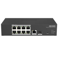 DS-3T1310P-SI/HS 8-портовый управляемый PoE 10/100 Мбит/с