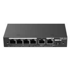 RG-ES206GS-P 6-портовый гигабитный PoE с облачным управлением