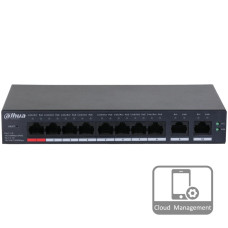 DH-CS4010-8ET-110 8-портовий керований з PoE
