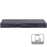 DH-CS4218-16ET-135 16-портовий керований з PoE
