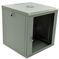 12U, 600х600х640 Шкаф акриловое стекло серый