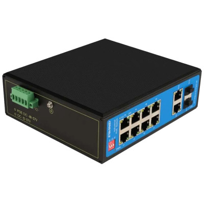 Ewind EW-PIS1712-8FE 8-портовый промышленный 10/100M PoE